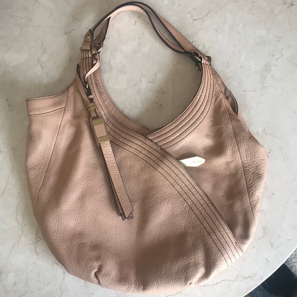 OrYany leather large shoulder bag purse blush - Picture 1 of 10